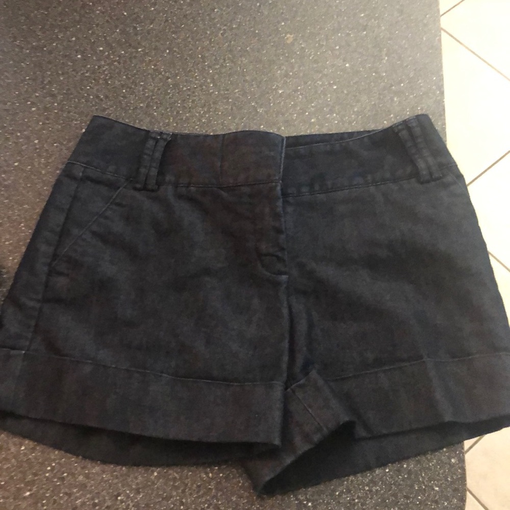 Jean dress shorts size 0